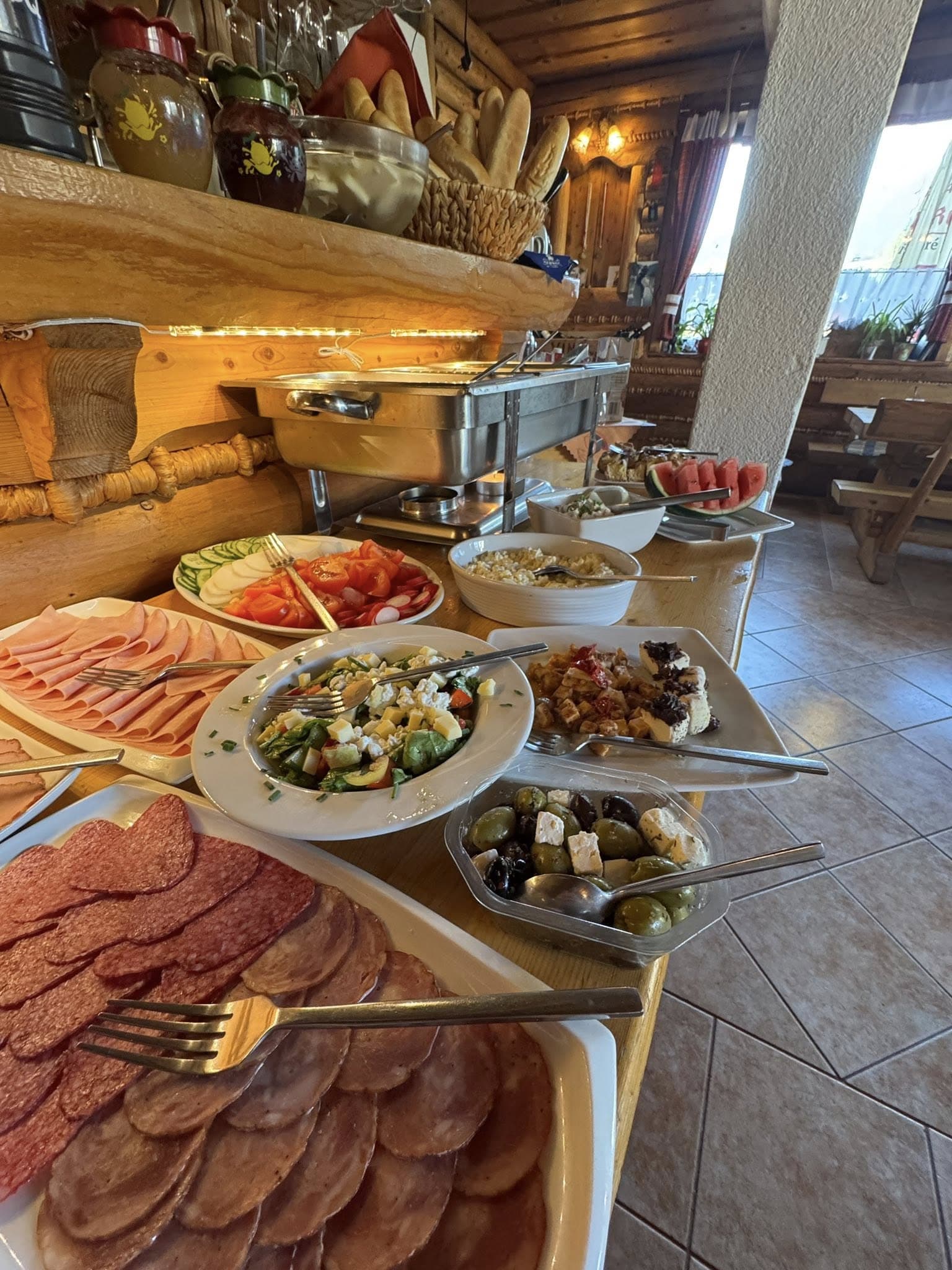 Raňajky - Švédske stoly